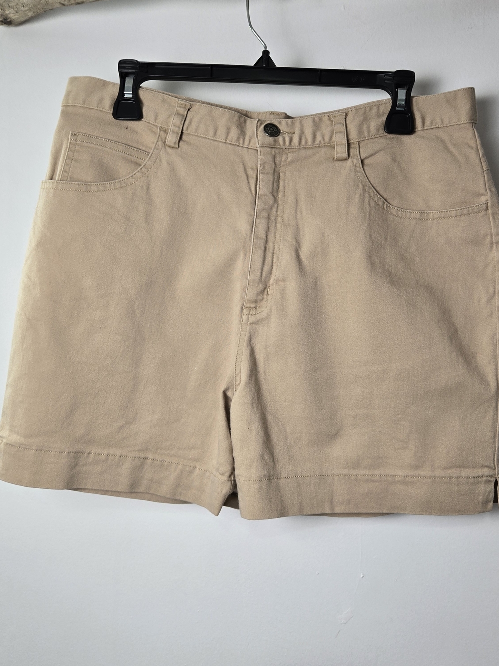Beige Women’s Cotton Shorts